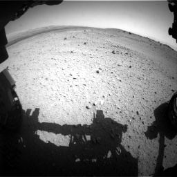 Nasa's Mars rover Curiosity acquired this image using its Front Hazard Avoidance Camera (Front Hazcam) on Sol 413, at drive 330, site number 18