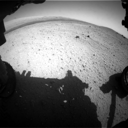 Nasa's Mars rover Curiosity acquired this image using its Front Hazard Avoidance Camera (Front Hazcam) on Sol 413, at drive 366, site number 18