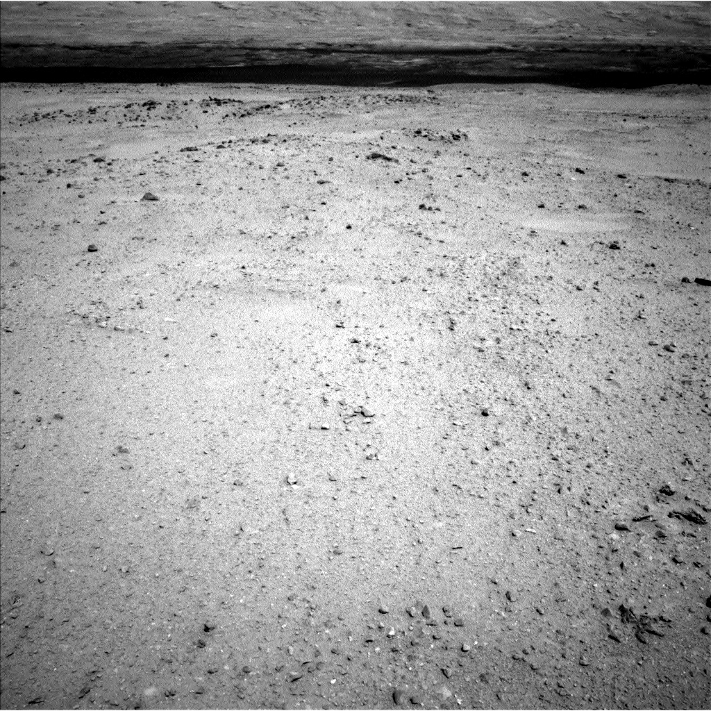 Nasa's Mars rover Curiosity acquired this image using its Left Navigation Camera on Sol 416, at drive 422, site number 18
