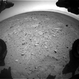 Nasa's Mars rover Curiosity acquired this image using its Front Hazard Avoidance Camera (Front Hazcam) on Sol 417, at drive 686, site number 18
