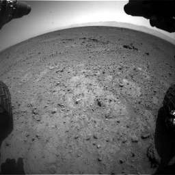 Nasa's Mars rover Curiosity acquired this image using its Front Hazard Avoidance Camera (Front Hazcam) on Sol 417, at drive 746, site number 18