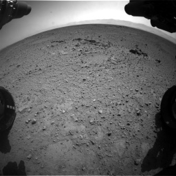 Nasa's Mars rover Curiosity acquired this image using its Front Hazard Avoidance Camera (Front Hazcam) on Sol 417, at drive 752, site number 18