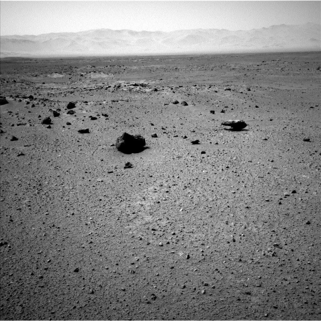 Nasa's Mars rover Curiosity acquired this image using its Left Navigation Camera on Sol 417, at drive 578, site number 18