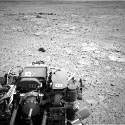 Nasa's Mars rover Curiosity acquired this image using its Left Navigation Camera on Sol 417, at drive 686, site number 18