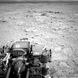 Nasa's Mars rover Curiosity acquired this image using its Left Navigation Camera on Sol 417, at drive 722, site number 18