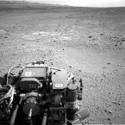 Nasa's Mars rover Curiosity acquired this image using its Left Navigation Camera on Sol 417, at drive 770, site number 18