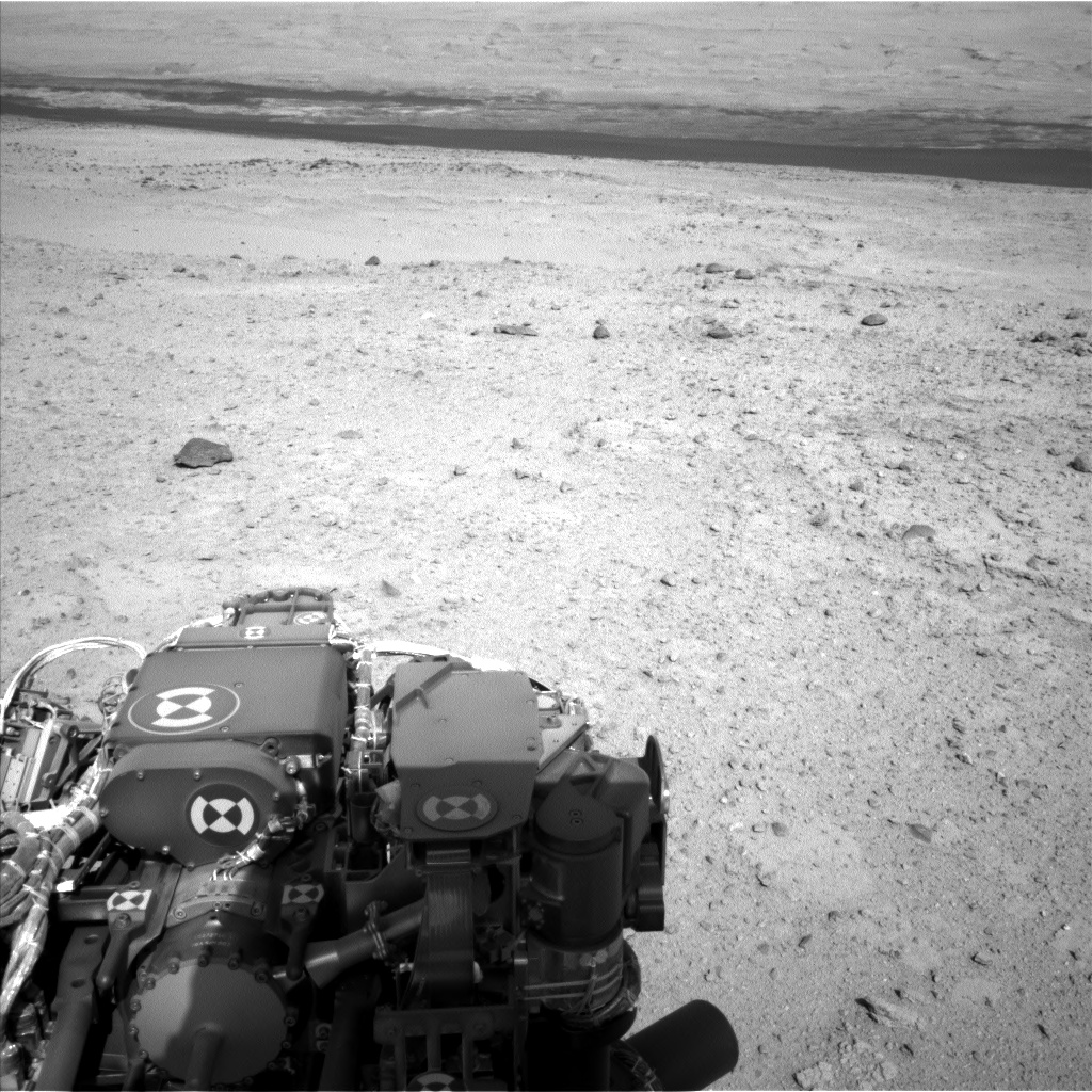 Nasa's Mars rover Curiosity acquired this image using its Left Navigation Camera on Sol 417, at drive 786, site number 18