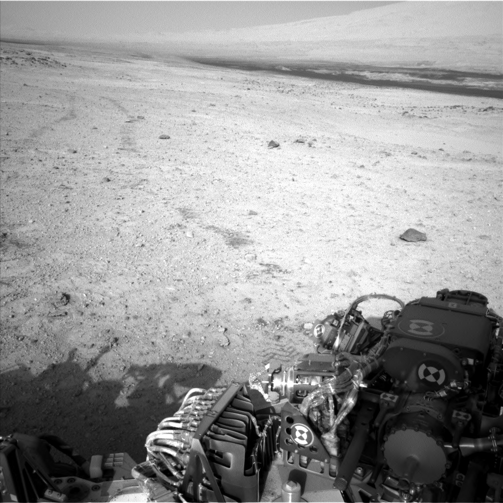 Nasa's Mars rover Curiosity acquired this image using its Left Navigation Camera on Sol 417, at drive 786, site number 18