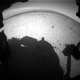 Nasa's Mars rover Curiosity acquired this image using its Front Hazard Avoidance Camera (Front Hazcam) on Sol 419, at drive 1278, site number 18