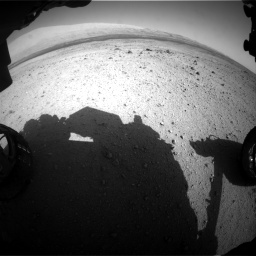 Nasa's Mars rover Curiosity acquired this image using its Front Hazard Avoidance Camera (Front Hazcam) on Sol 419, at drive 1314, site number 18
