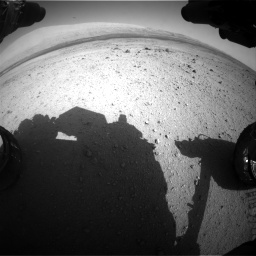 Nasa's Mars rover Curiosity acquired this image using its Front Hazard Avoidance Camera (Front Hazcam) on Sol 419, at drive 1314, site number 18