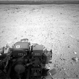 Nasa's Mars rover Curiosity acquired this image using its Left Navigation Camera on Sol 422, at drive 204, site number 19