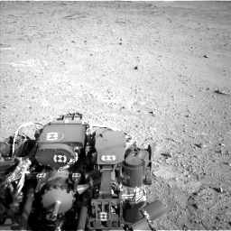 Nasa's Mars rover Curiosity acquired this image using its Left Navigation Camera on Sol 422, at drive 300, site number 19