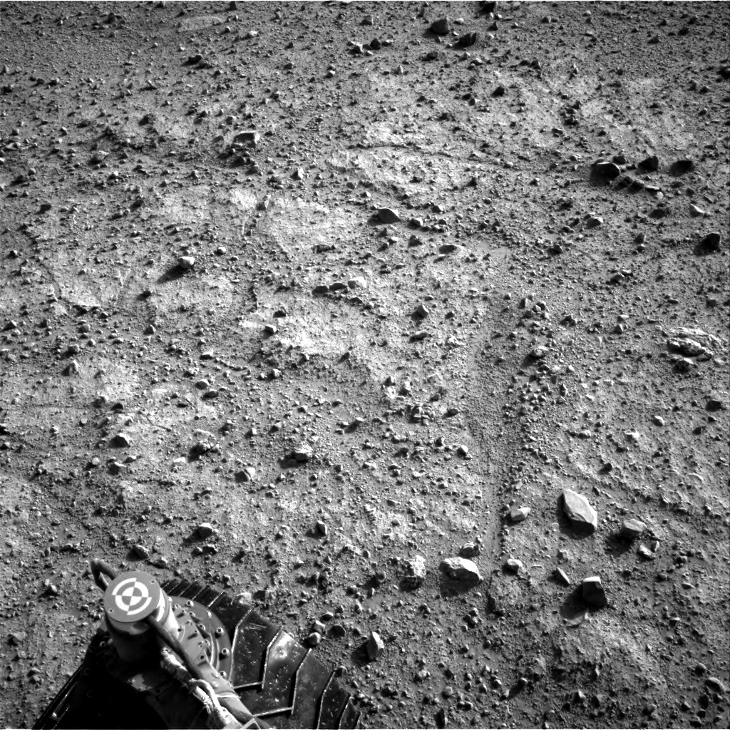 Nasa's Mars rover Curiosity acquired this image using its Right Navigation Camera on Sol 422, at drive 320, site number 19