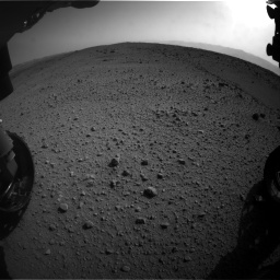 Nasa's Mars rover Curiosity acquired this image using its Front Hazard Avoidance Camera (Front Hazcam) on Sol 424, at drive 998, site number 19