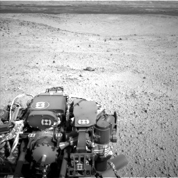 Nasa's Mars rover Curiosity acquired this image using its Left Navigation Camera on Sol 424, at drive 872, site number 19