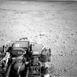 Nasa's Mars rover Curiosity acquired this image using its Left Navigation Camera on Sol 424, at drive 908, site number 19