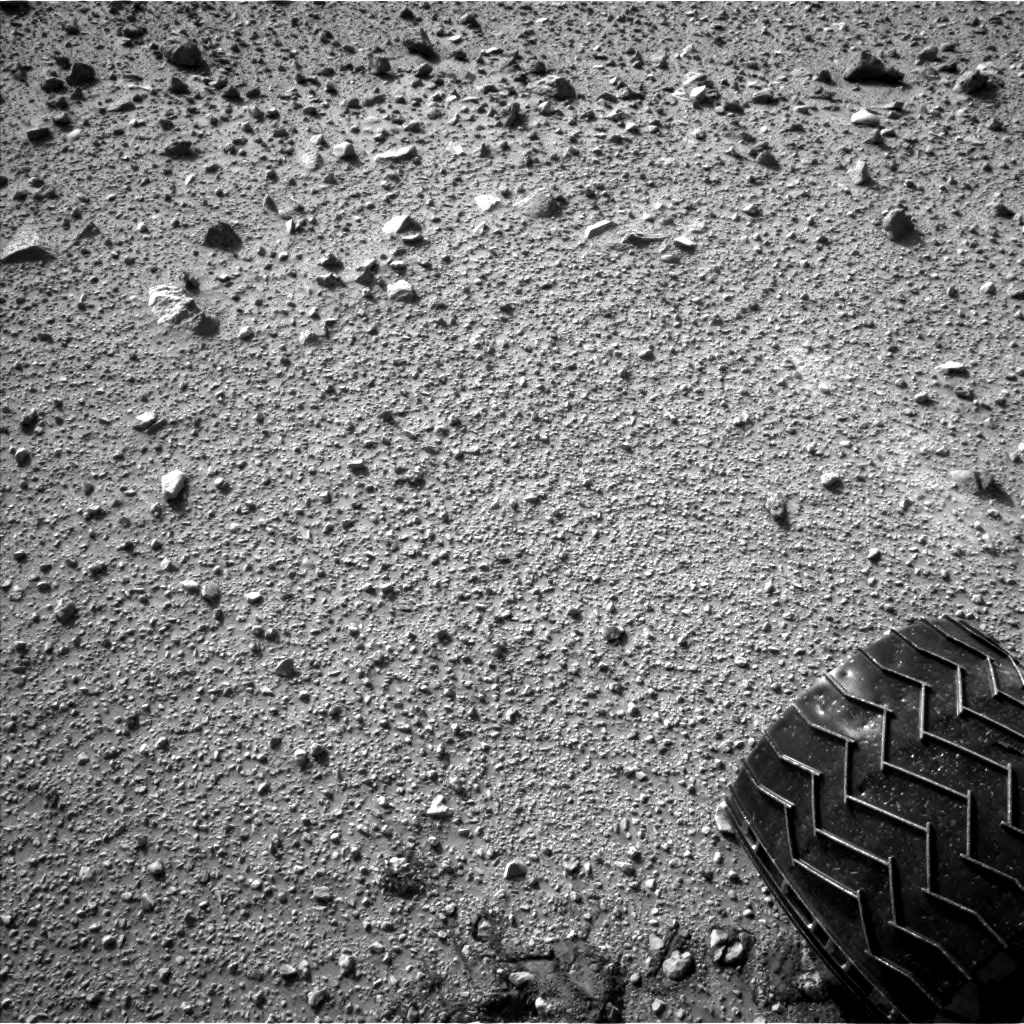 Nasa's Mars rover Curiosity acquired this image using its Left Navigation Camera on Sol 424, at drive 1066, site number 19
