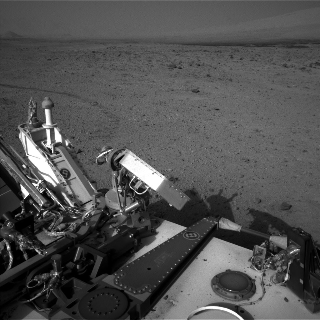 Nasa's Mars rover Curiosity acquired this image using its Left Navigation Camera on Sol 424, at drive 1066, site number 19