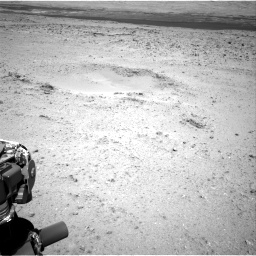 Nasa's Mars rover Curiosity acquired this image using its Right Navigation Camera on Sol 424, at drive 494, site number 19
