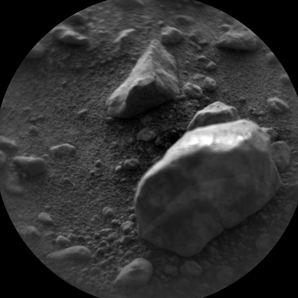 Nasa's Mars rover Curiosity acquired this image using its Chemistry & Camera (ChemCam) on Sol 424, at drive 1066, site number 19