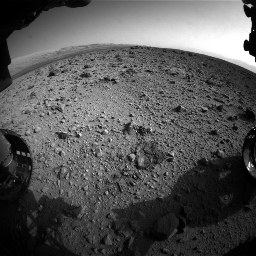 Nasa's Mars rover Curiosity acquired this image using its Front Hazard Avoidance Camera (Front Hazcam) on Sol 426, at drive 0, site number 20