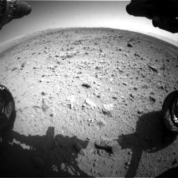 Nasa's Mars rover Curiosity acquired this image using its Front Hazard Avoidance Camera (Front Hazcam) on Sol 429, at drive 246, site number 20