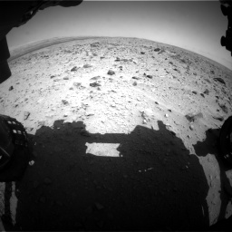 Nasa's Mars rover Curiosity acquired this image using its Front Hazard Avoidance Camera (Front Hazcam) on Sol 431, at drive 436, site number 20