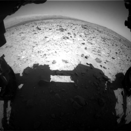 Nasa's Mars rover Curiosity acquired this image using its Front Hazard Avoidance Camera (Front Hazcam) on Sol 431, at drive 484, site number 20