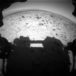 Nasa's Mars rover Curiosity acquired this image using its Front Hazard Avoidance Camera (Front Hazcam) on Sol 431, at drive 490, site number 20