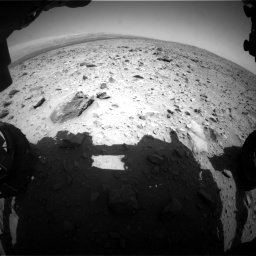 Nasa's Mars rover Curiosity acquired this image using its Front Hazard Avoidance Camera (Front Hazcam) on Sol 431, at drive 520, site number 20