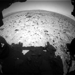 Nasa's Mars rover Curiosity acquired this image using its Front Hazard Avoidance Camera (Front Hazcam) on Sol 431, at drive 532, site number 20