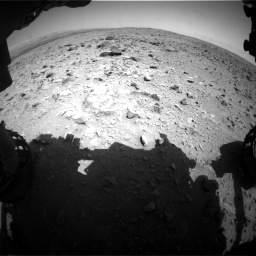 Nasa's Mars rover Curiosity acquired this image using its Front Hazard Avoidance Camera (Front Hazcam) on Sol 431, at drive 544, site number 20