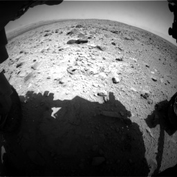 Nasa's Mars rover Curiosity acquired this image using its Front Hazard Avoidance Camera (Front Hazcam) on Sol 431, at drive 556, site number 20