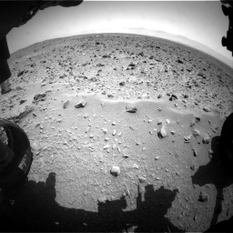 Nasa's Mars rover Curiosity acquired this image using its Front Hazard Avoidance Camera (Front Hazcam) on Sol 431, at drive 598, site number 20