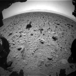 Nasa's Mars rover Curiosity acquired this image using its Front Hazard Avoidance Camera (Front Hazcam) on Sol 431, at drive 694, site number 20