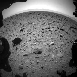 Nasa's Mars rover Curiosity acquired this image using its Front Hazard Avoidance Camera (Front Hazcam) on Sol 431, at drive 706, site number 20