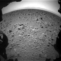 Nasa's Mars rover Curiosity acquired this image using its Front Hazard Avoidance Camera (Front Hazcam) on Sol 431, at drive 730, site number 20