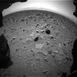 Nasa's Mars rover Curiosity acquired this image using its Front Hazard Avoidance Camera (Front Hazcam) on Sol 431, at drive 748, site number 20