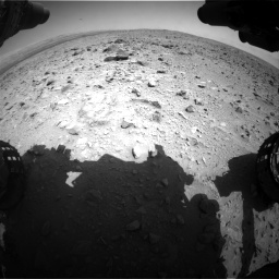 Nasa's Mars rover Curiosity acquired this image using its Front Hazard Avoidance Camera (Front Hazcam) on Sol 431, at drive 544, site number 20