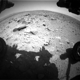 Nasa's Mars rover Curiosity acquired this image using its Front Hazard Avoidance Camera (Front Hazcam) on Sol 431, at drive 568, site number 20