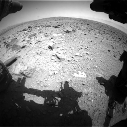 Nasa's Mars rover Curiosity acquired this image using its Front Hazard Avoidance Camera (Front Hazcam) on Sol 431, at drive 574, site number 20