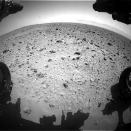 Nasa's Mars rover Curiosity acquired this image using its Front Hazard Avoidance Camera (Front Hazcam) on Sol 431, at drive 610, site number 20