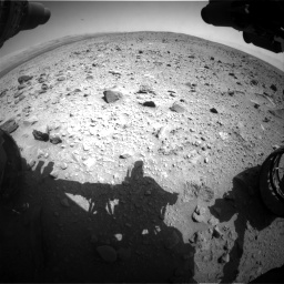 Nasa's Mars rover Curiosity acquired this image using its Front Hazard Avoidance Camera (Front Hazcam) on Sol 431, at drive 646, site number 20