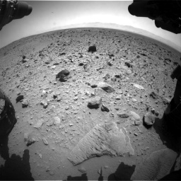 Nasa's Mars rover Curiosity acquired this image using its Front Hazard Avoidance Camera (Front Hazcam) on Sol 431, at drive 682, site number 20