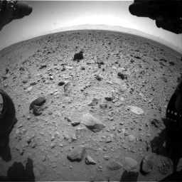 Nasa's Mars rover Curiosity acquired this image using its Front Hazard Avoidance Camera (Front Hazcam) on Sol 431, at drive 688, site number 20