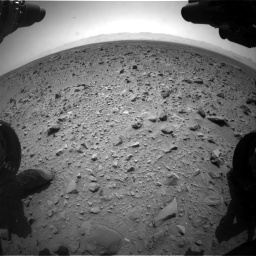 Nasa's Mars rover Curiosity acquired this image using its Front Hazard Avoidance Camera (Front Hazcam) on Sol 431, at drive 712, site number 20