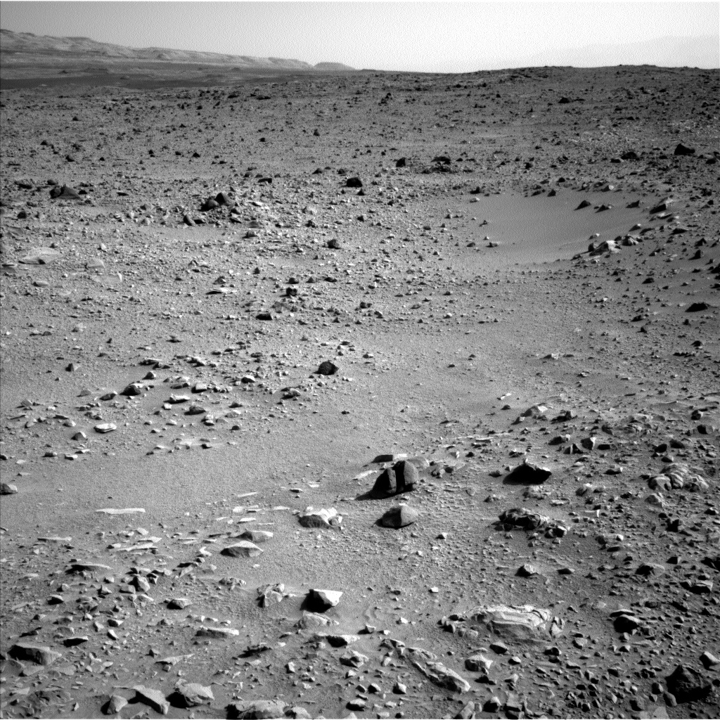 Nasa's Mars rover Curiosity acquired this image using its Left Navigation Camera on Sol 431, at drive 764, site number 20