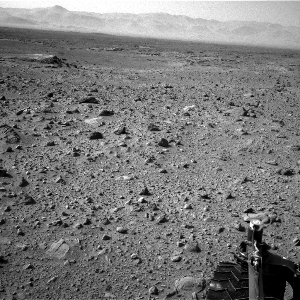 Nasa's Mars rover Curiosity acquired this image using its Left Navigation Camera on Sol 431, at drive 764, site number 20