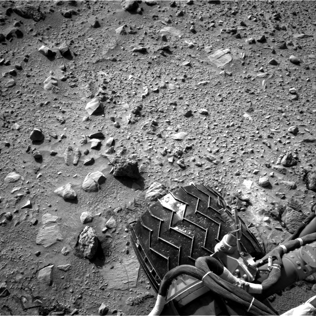 Nasa's Mars rover Curiosity acquired this image using its Right Navigation Camera on Sol 431, at drive 764, site number 20
